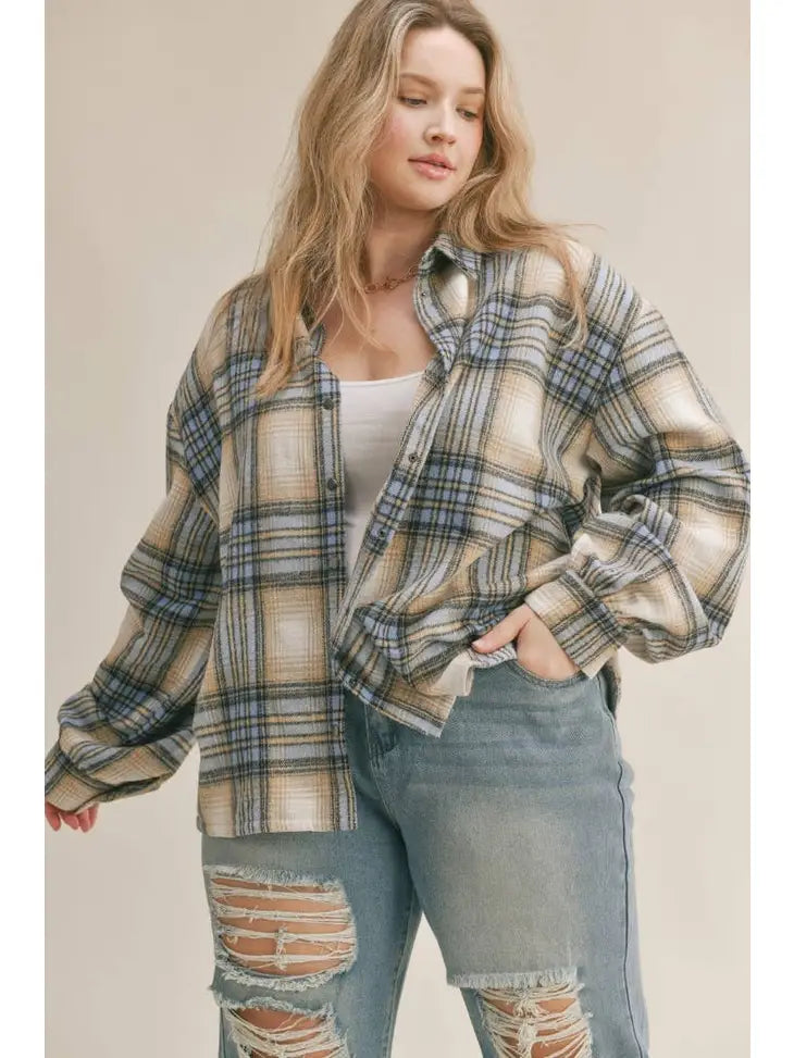By the Fire Plaid Jacket