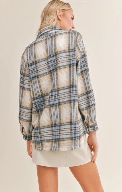 
            
                Load image into Gallery viewer, By the Fire Plaid Jacket
            
        