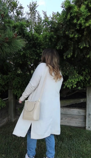 Corey Crossbody Bag - Cream