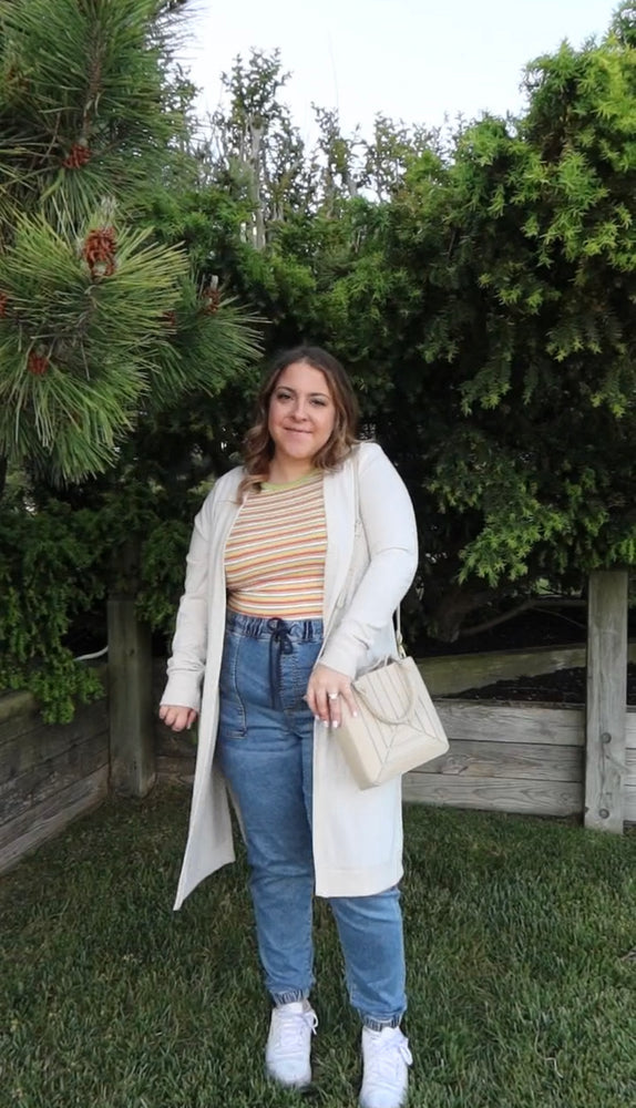 Corey Crossbody Bag - Cream