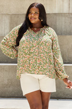 Blossoming Floral Blouse