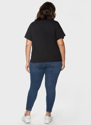Shoulder Cut-Out Tee - Pretty and All