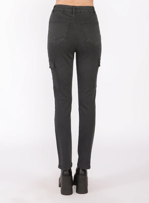 Washed Black Cargo Pant - Pretty and All