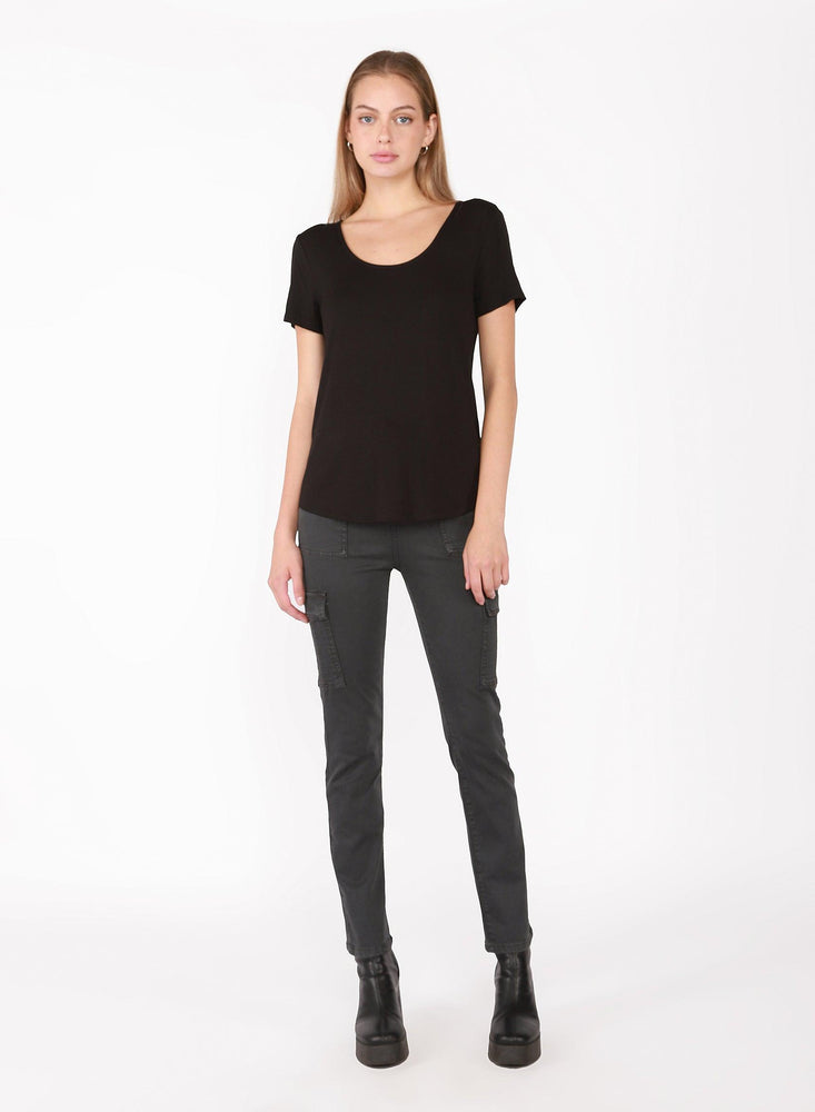 Washed Black Cargo Pant - Pretty and All