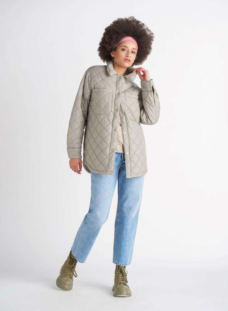 Quilted Light Puffer - Pretty and All