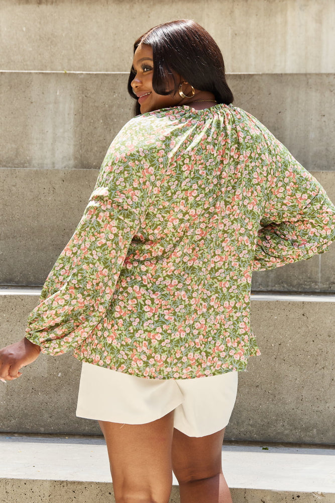 Blossoming Floral Blouse
