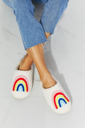 
            
                Load image into Gallery viewer, Rainbow Plush Slipper
            
        