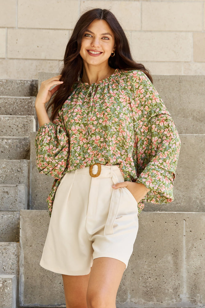 
            
                Load image into Gallery viewer, Blossoming Floral Blouse
            
        